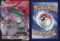 RAYQUAZA VMAX TG20/TG30 HOLO RARE VMAX SILVER TEMPEST TRAINER GALLERY POKEMON - Image 3