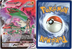 RAYQUAZA VMAX TG20/TG30 HOLO RARE VMAX SILVER TEMPEST TRAINER GALLERY POKEMON - Image 3