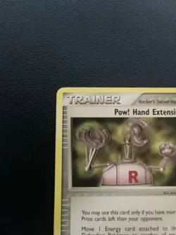 Pokemon Card Trainer Pow! Hand Extension 85/109 EX Team Rocket Returns Uncommon - Image 2