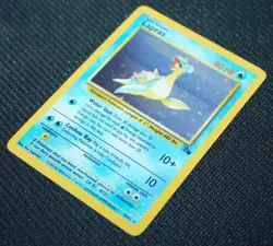 Lapras 10/62 Holo Rare Unlimited Fossil 1999 - Pokemon Card TCG (NM) - Image 5