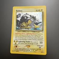 Raikou 13/64 - Holo Rare - Neo Revelation Set - Pokemon TCG Card Unlimited - Image 2