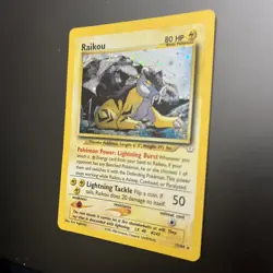 Raikou 13/64 - Holo Rare - Neo Revelation Set - Pokemon TCG Card Unlimited - Image 3