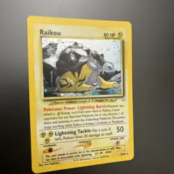 Raikou 13/64 - Holo Rare - Neo Revelation Set - Pokemon TCG Card Unlimited - Image 4