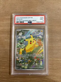 🔥Pikachu 088 Sv: Scarlet & Violet Promo Cards Holo PSA 9🔥 - Image 1