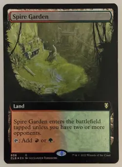 Spire Garden Extended art Foil - Commander Legends: Battle For Baldur’s Gate - Image 1