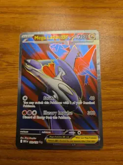 Pokemon - Mega Latias ex - 163/132 - ME01: Mega Evolution - Holo - Ultra Rare NM - Image 1