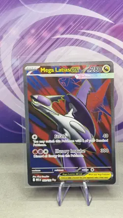 Pokemon - Mega Latias ex - 163/132 - ME01: Mega Evolution - Holo - Ultra Rare NM - Image 1