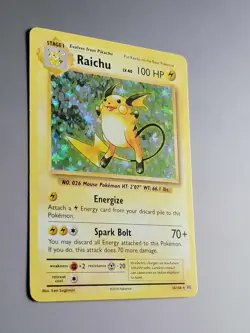 Pokemon TCG - Raichu 36/108 Holo Rare Card XY Evolutions LP+ - Image 2