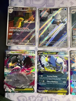 Lot Of 18 Pokemon Cards From Mega Evolution, No Duplicates, Full Art And More NM - Image 2