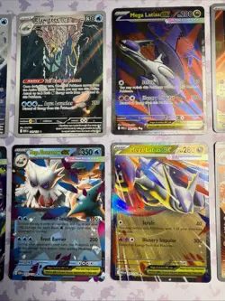 Lot Of 18 Pokemon Cards From Mega Evolution, No Duplicates, Full Art And More NM - Image 4