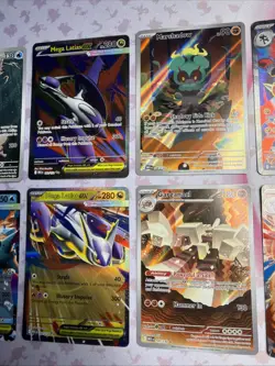 Lot Of 18 Pokemon Cards From Mega Evolution, No Duplicates, Full Art And More NM - Image 5
