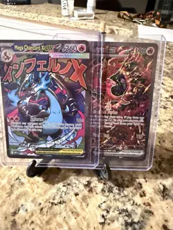 Mega Charizard x EX 023 Me: Mega Evolution Promo Holo Oricorio Ex Pokemon TCG - Image 3