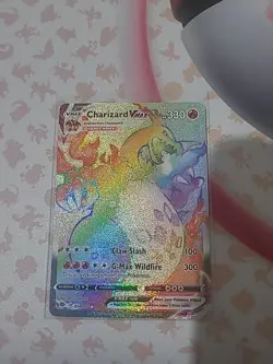 Pokemon TCG SWSH Champions Path - Charizard VMAX 074/073 Mint Rainbow Full Art - Image 1