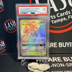 Gardevoir & Sylveon GX - 225/214 - Pokemon Unbroken Bonds Sun Moon Secret PSA 9 - Image 1