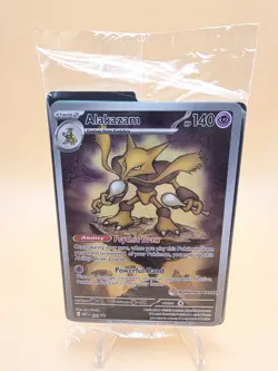 Alakazam MEP 009 Pokemon Center Stamped Pokemon Mega Evolution Sealed ETB Promo - Image 1