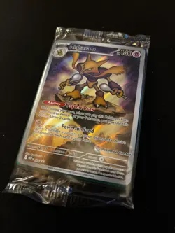 Alakazam 009 Pokemon Center Stamped Black Star Promo Mega Evolution SEALED - Image 1