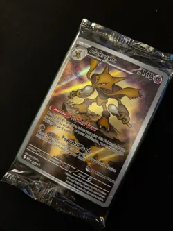 Alakazam 009 Pokemon Center Stamped Black Star Promo Mega Evolution SEALED - Image 3