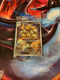 Mega Evolution Pokemon Center Stamped Black Star Promo Alakazam 009 SEALED - Image 1