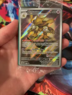 Mega Evolution Pokemon Center Stamped Black Star Promo Alakazam 009 SEALED - Image 3