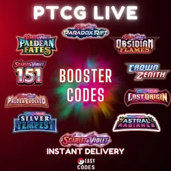100 Codes Booster Pokemon TCG Live Pack Instant delivery - Image 1
