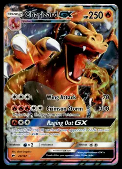 Charizard-GX 2017 Sun & Moon - Burning Shadows Stage 2/Rare Holo GX #20 - Image 1