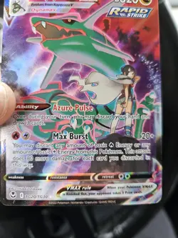 Rayquaza VMAX TG20/TG30 Silver Tempest Trainer Gallery Pokemon 2022 - Image 4