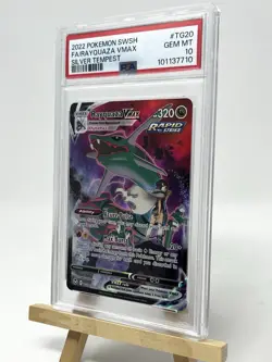 Rayquaza VMAX #TG20 Full Art Silver Tempest PSA 10 GEM MINT POKEMON - Image 3