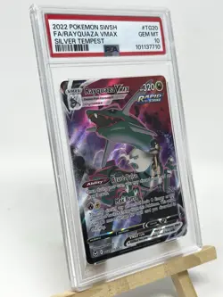 Rayquaza VMAX #TG20 Full Art Silver Tempest PSA 10 GEM MINT POKEMON - Image 4