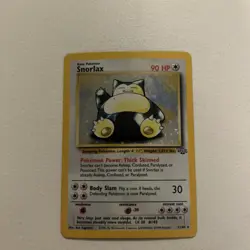 Pokemon TCG Snorlax Jungle Holo Card 11/64 Unlimited Rare MP Condition - Image 4