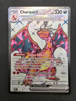 Pokemon Card Charizard EX Teracristal 056 Black Star Promo Italiano Near Mint - Image 1