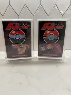 Pokemon Team Rocket Devastation & Trouble Theme Deck Factory Sealed 2000 - Image 1