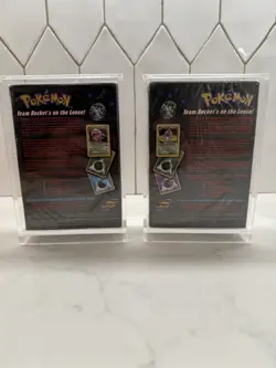Pokemon Team Rocket Devastation & Trouble Theme Deck Factory Sealed 2000 - Image 2