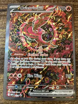 Pokemon Oricorio EX 024 Black Star Promo Phantasmal Flames (NM) - Image 1