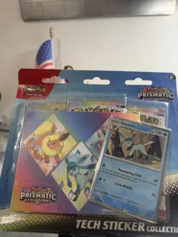Pokemon TCG Prismatic Evolutions Tech Sticker Collection [Glaceon] - Image 2
