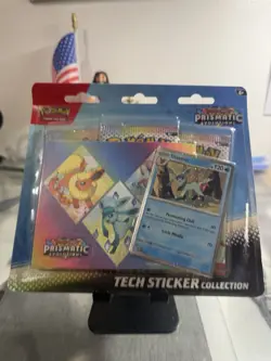 Pokemon TCG Prismatic Evolutions Tech Sticker Collection [Glaceon] - Image 3
