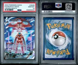 Pokemon TCG Deoxys VMAX GG45/GG70 Crown Zenith Galarian Gallery PSA 10 Gem MT - Image 3
