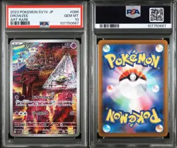 Drowzee AR 086/078 Japanese sv1V Violet ex PSA 10 Art Rare Pokemon - Image 3