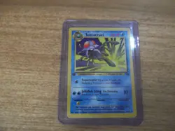 Pokemon Card TENTACRUEL 1st Edition TCG Fossil Super Rare Non Holo 44/62 LP - Image 1