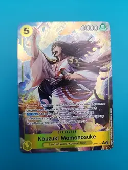 Kouzuki Momonosuke (Alternate Art) OP06-107 Wings of the Captain Foil - Image 1