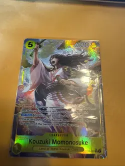 Kouzuki Momonosuke Alt Art OP06-107 English One Piece Wings Of The Captain NM! - Image 1