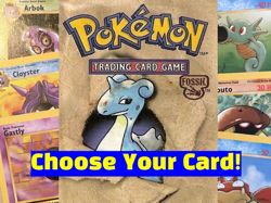 1999 Pokemon Fossil Unlimited NM/LP/MP Vintage: Choose Your Card! - Image 1