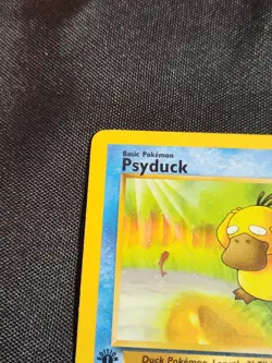 1st Edition Psyduck 53/62 Pokemon TCG WOTC Base Set Fossil LP - Image 5