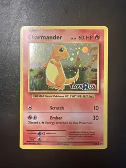Pokemon Card - Charmander Toys R Us XY Promos 9/108 Holo - Image 1