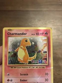 Charmander Toys R Us Promo Pokemon Card 9/108 XY Evolutions Holo Fire TCG - Image 3