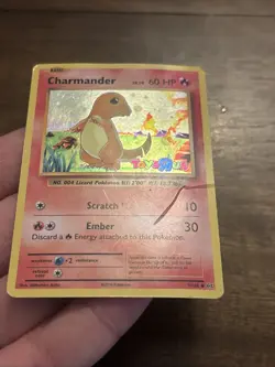 Charmander Toys R Us Promo Pokemon Card 9/108 XY Evolutions Holo Fire TCG - Image 5