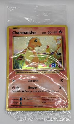Charmander 9/108 Toys R Us Promo 2016 Evolutions Pokemon Card Sealed Brand New - Image 1