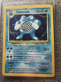 Vintage Pokemon Holo Lot 8 Cards – NM–LP – Base/Jungle/Fossil/Rocket – WOTC Era - Image 3