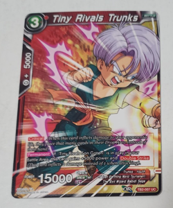 Dragon Ball Super Card Game Tiny Rivals Trunks TB2-007 UC Uncommon LP x4 Playset - Image 2