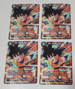 Dragon Ball Super Card Game Tiny Rivals Son Goten TB2-004 UC Uncommon x4 Playset - Image 1
