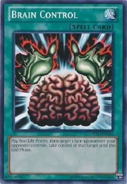 Yugioh - Brain Control - NM - Free Holographic Card - Image 1